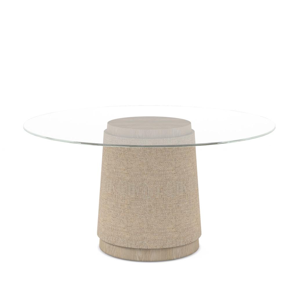 Jonathan Charles Fine Furniture - Water Abyss Single Pedestal Dining - 001-2-A00-GRC-BS veiw 3