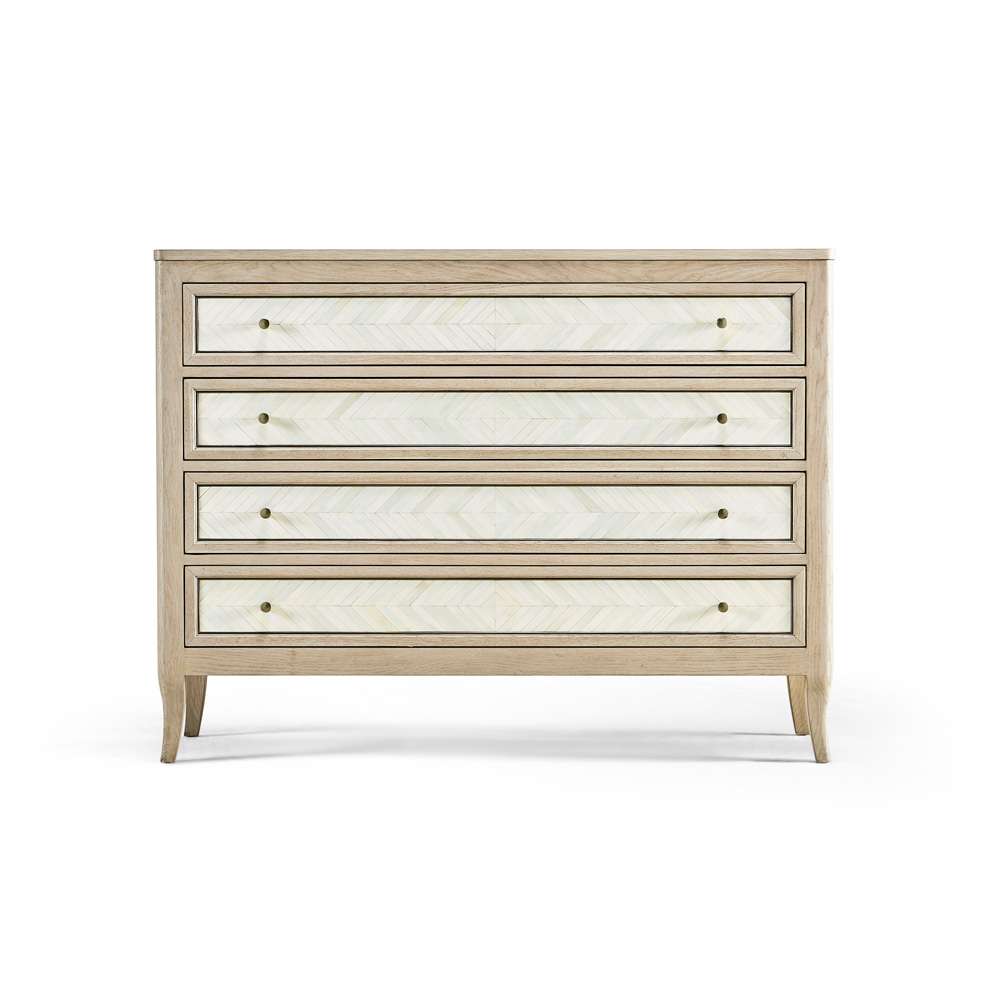 Jonathan Charles Fine Furniture - Water Berm Bachelors Chest - 001-1-930-BON veiw 3