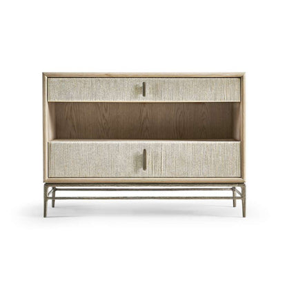 Jonathan Charles Fine Furniture - Water Clapotis Danish Cord Nightstand - 001-1-803-CRD veiw 3