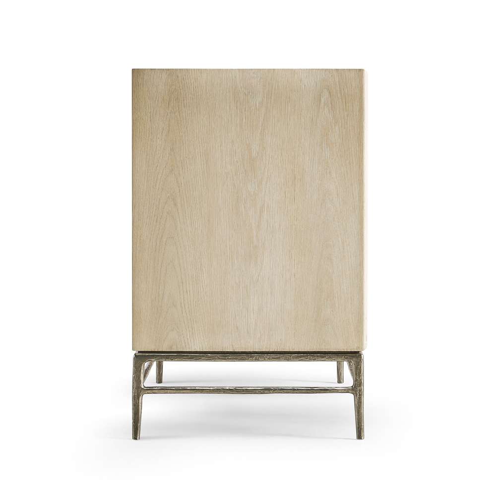 Jonathan Charles Fine Furniture - Water Clapotis Danish Cord Nightstand - 001-1-803-CRD veiw 4
