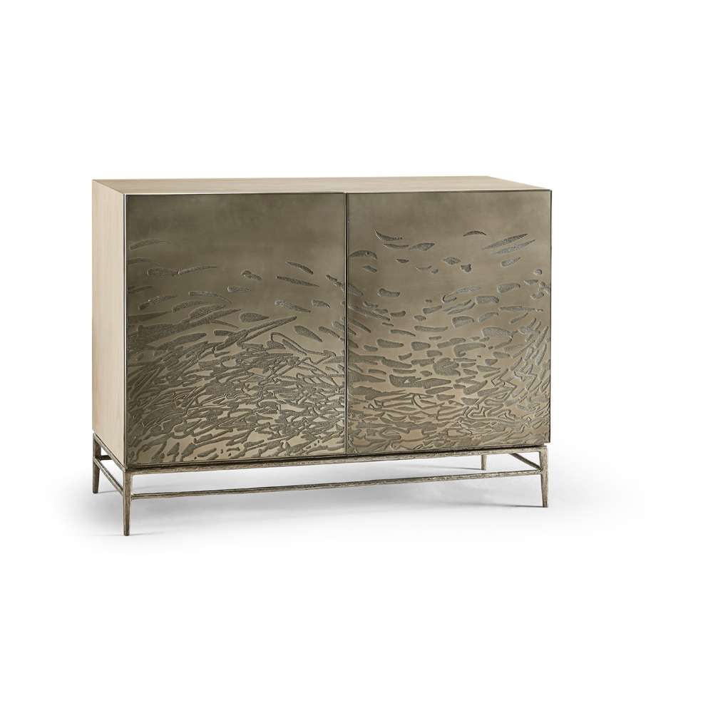 Jonathan Charles Fine Furniture - Water Diel Acid Etched Door Chest - 001-2-L20-EAL veiw 1