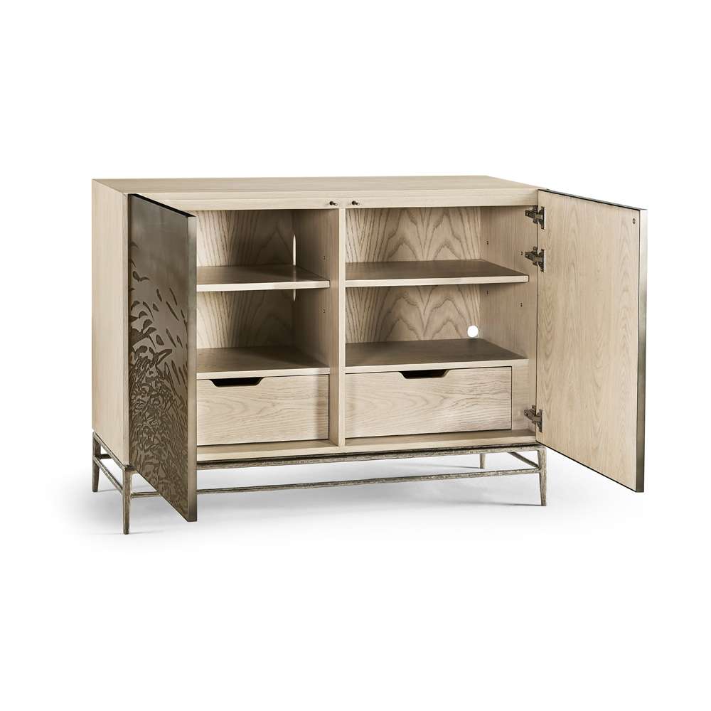 Jonathan Charles Fine Furniture - Water Diel Acid Etched Door Chest - 001-2-L20-EAL veiw 2