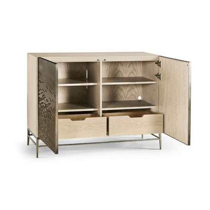 Jonathan Charles Fine Furniture - Water Diel Acid Etched Door Chest - 001-2-L20-EAL veiw 3