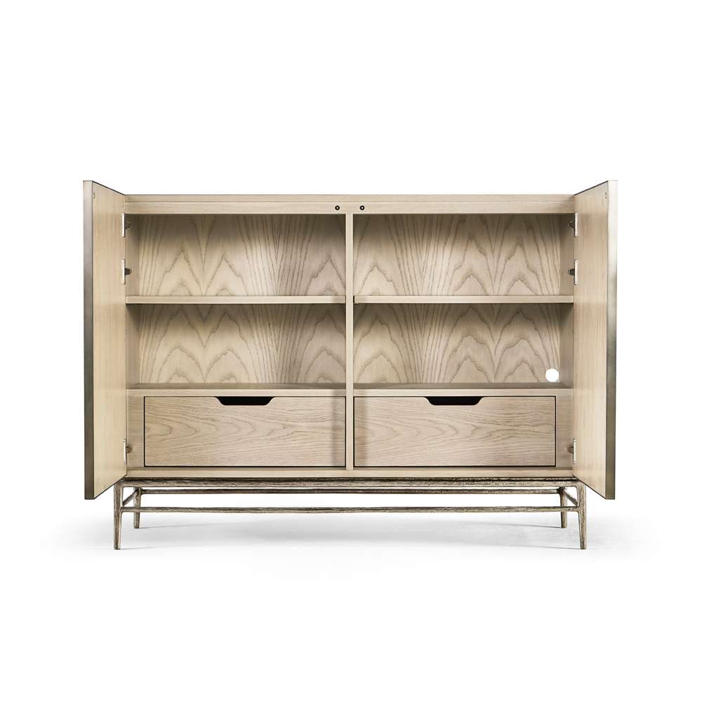 Jonathan Charles Fine Furniture - Water Diel Acid Etched Door Chest - 001-2-L20-EAL veiw 5