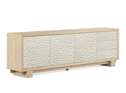 Jonathan Charles Fine Furniture - Water Pelagic Cast Metal Entertainment Console - 001-3-401-WWO veiw 1