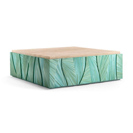 Jonathan Charles Fine Furniture - Water - Seaglass Coffee Table - 001-3-BL0-BLS veiw 1