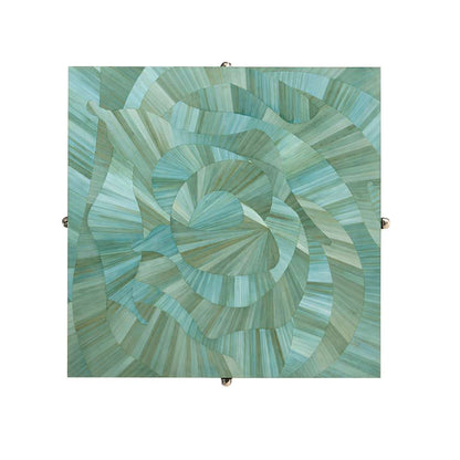 Jonathan Charles Fine Furniture - Water - Seaglass End Table - 001-3-BN0-BLS veiw 4