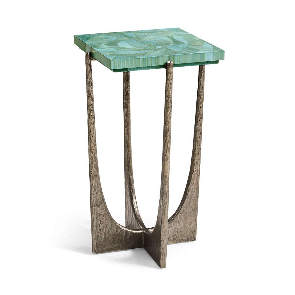 Jonathan Charles Fine Furniture - Water - Seaglass Martini Table - 001-3-BQ0-BLS veiw 1