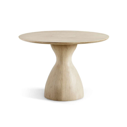Jonathan Charles Fine Furniture - Water Seamount Oak Pedestal Table - 001-2-D00-WWO veiw 1