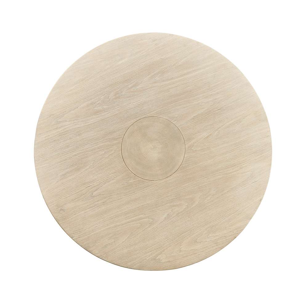 Jonathan Charles Fine Furniture - Water Seamount Oak Pedestal Table - 001-2-D00-WWO veiw 3