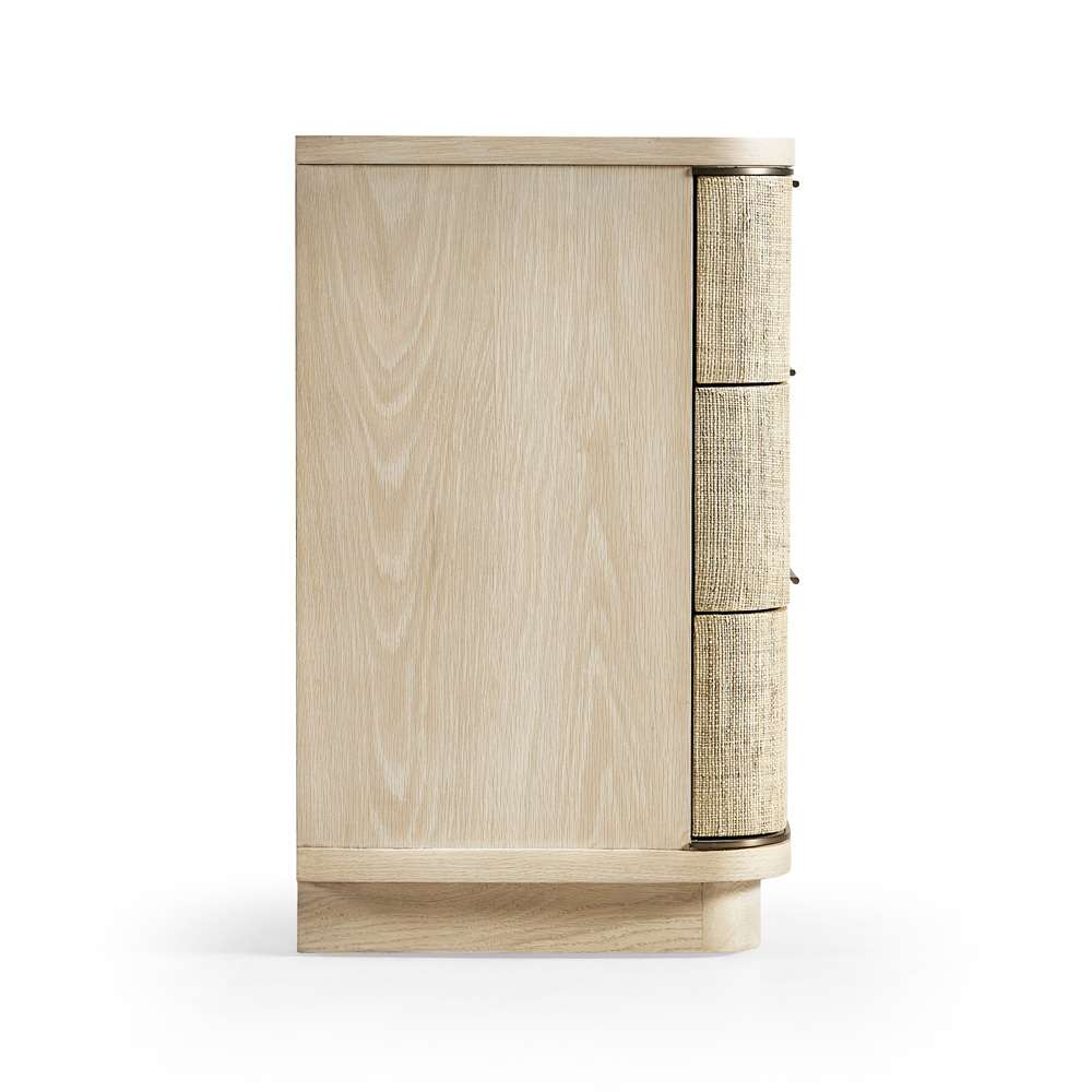 Jonathan Charles Fine Furniture - Water Seiche 42in Woven Nightstand - 001-1-933-WWO veiw 3