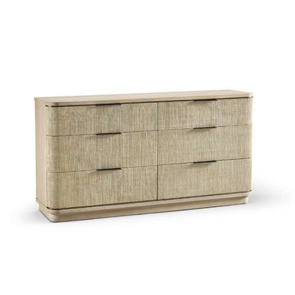 Jonathan Charles Fine Furniture - Water Seiche Woven Dresser - 001-1-902-WWO veiw 1