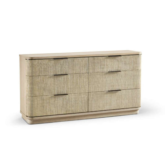 Jonathan Charles Fine Furniture - Water Seiche Woven Dresser - 001-1-902-WWO veiw 1