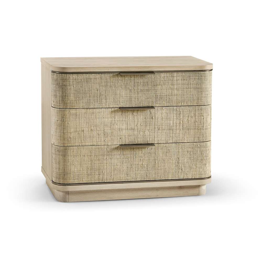 Jonathan Charles Fine Furniture - Water Seiche Woven Night Stand - 001-1-932-WWO veiw 1