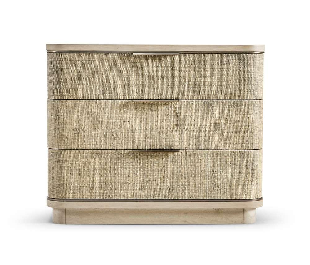 Jonathan Charles Fine Furniture - Water Seiche Woven Night Stand - 001-1-932-WWO veiw 2