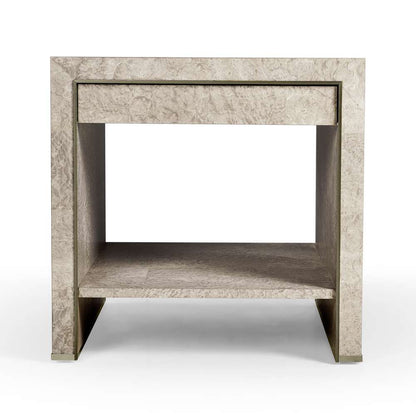 Jonathan Charles Fine Furniture - Water Surge Madrona Burl End Table - 001-3-AN0-MDL veiw 2