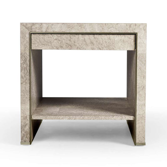 Jonathan Charles Fine Furniture - Water Surge Madrona Burl End Table - 001-3-AN0-MDL veiw 2