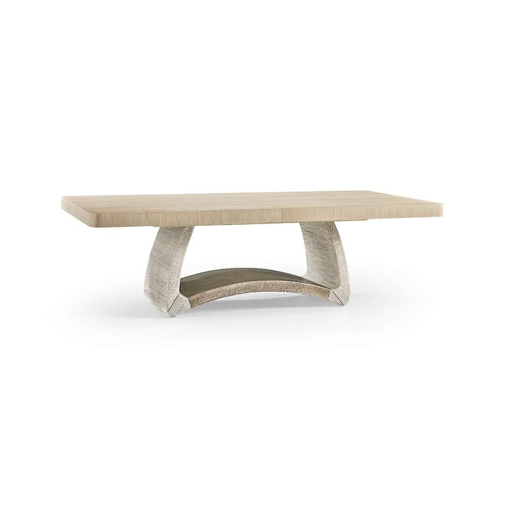 Jonathan Charles Fine Furniture - Water Swell Danish Cord Dining Table - 001-2-E01-CRD veiw 3