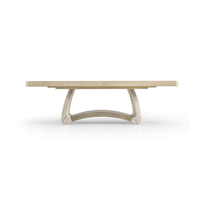 Jonathan Charles Fine Furniture - Water Swell Danish Cord Dining Table - 001-2-E01-CRD veiw 5