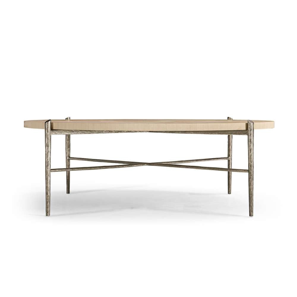 Jonathan Charles Fine Furniture - Water - Tidepool Round Cocktail Table - 001-3-DL0-NLS veiw 2