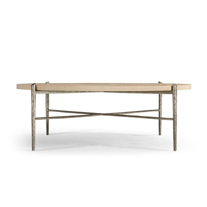 Jonathan Charles Fine Furniture - Water - Tidepool Round Cocktail Table - 001-3-DL0-NLS veiw 2