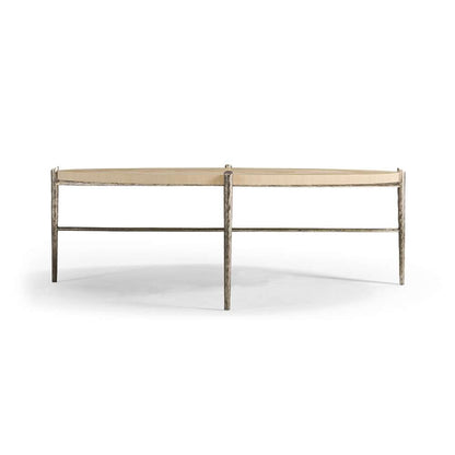 Jonathan Charles Fine Furniture - Water - Tidepool Round Cocktail Table - 001-3-DL0-NLS veiw 3