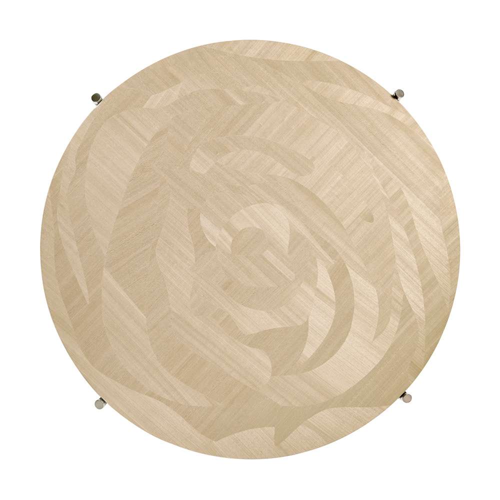 Jonathan Charles Fine Furniture - Water - Tidepool Round Cocktail Table - 001-3-DL0-NLS veiw 4