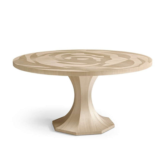 Jonathan Charles Fine Furniture - Water - Tidepool Round Dining Table - 001-2-D00-NLS veiw 1