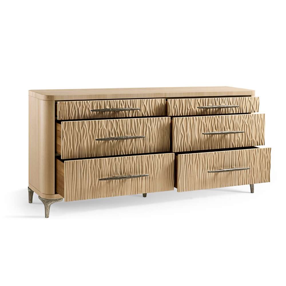 Jonathan Charles Fine Furniture - Water - Undercurrent Dresser - 001-1-710-NLS veiw 2