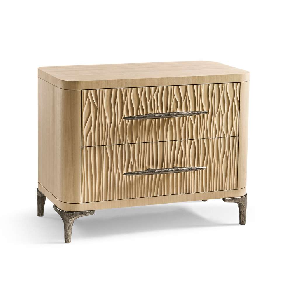 Jonathan Charles Fine Furniture - Water - Undercurrent Nightstand - 001-1-800-NLS veiw 1