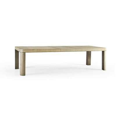 Jonathan Charles Fine Furniture - Water Upwelling Stone Leg Dining Table - 001-2-E60-TRV veiw 2
