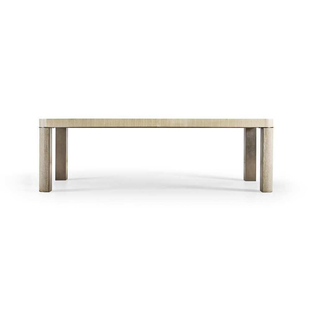 Jonathan Charles Fine Furniture - Water Upwelling Stone Leg Dining Table - 001-2-E60-TRV veiw 3