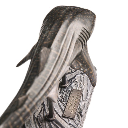 Jonathan Charles Fine Furniture - Whale Shark Bronze Statue with Marble Base - 496218-DRB view 16