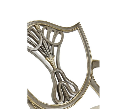 Jonathan Charles Fine Furniture - Buckingham - Sheraton Buckingham Grey and Gilded Dining Armchair with Shield Back - 495819-AC-PBG-F200 veiw 4