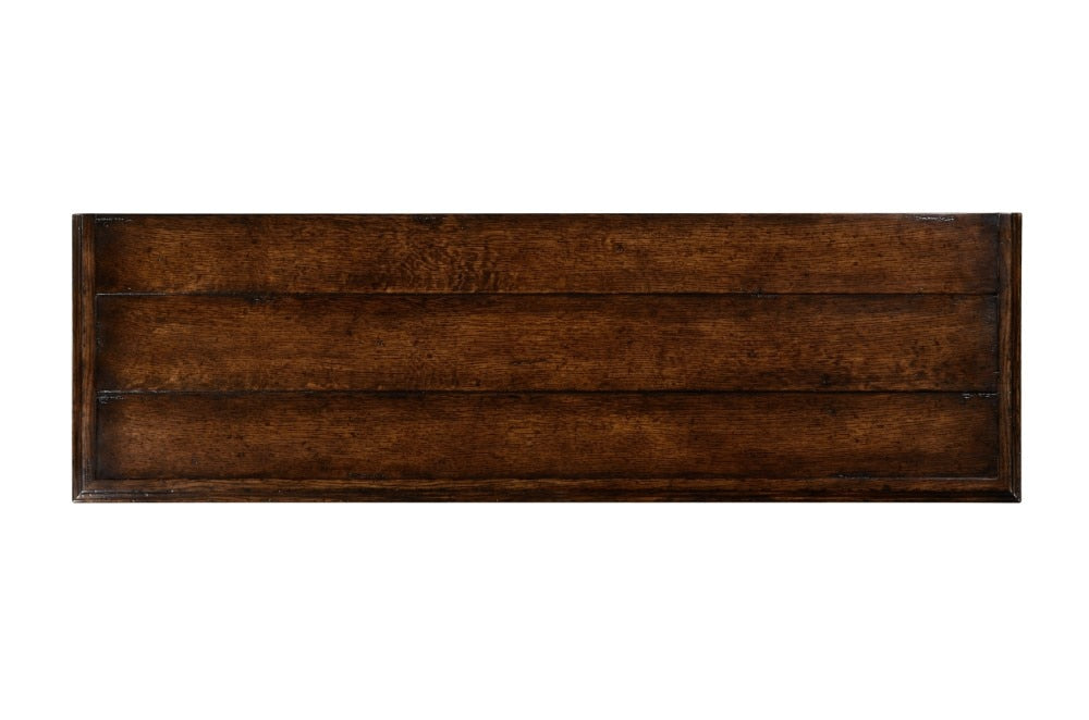 Jonathan Charles Fine Furniture - Sherwood Oak Tudor Style Dark Oak Buffet - 492988-TDO veiw 4