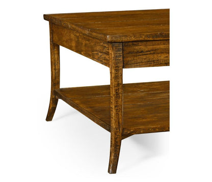 Jonathan Charles Fine Furniture - Casually Country - Square Coffee Table In Country Walnut - 491041-CFW veiw 5