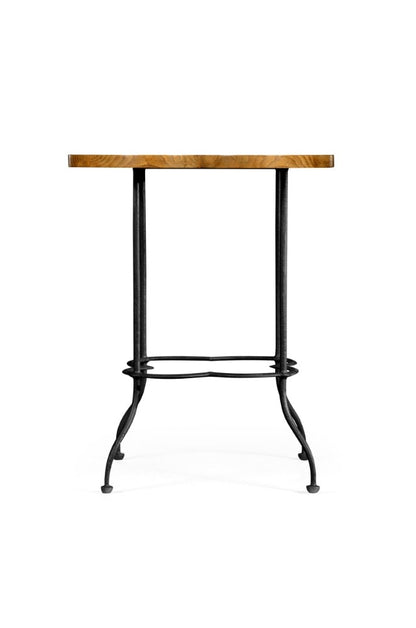 Jonathan Charles Fine Furniture - Sussex Quatrefoil Light Brown Chestnut Lamp Table - 491160-LBC veiw 2