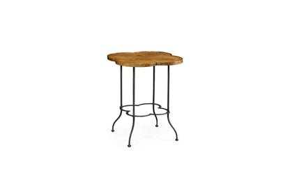 Jonathan Charles Fine Furniture - Sussex Quatrefoil Light Brown Chestnut Lamp Table - 491160-LBC veiw 3