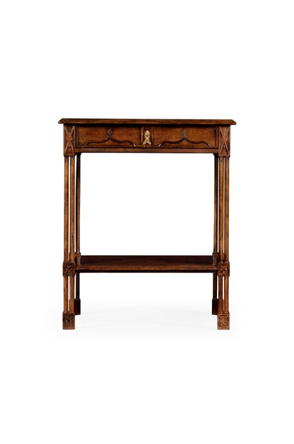 Jonathan Charles Fine Furniture - Tribeca Chippendale Gothic Rectangular Side Table - 493497-DCW veiw 2