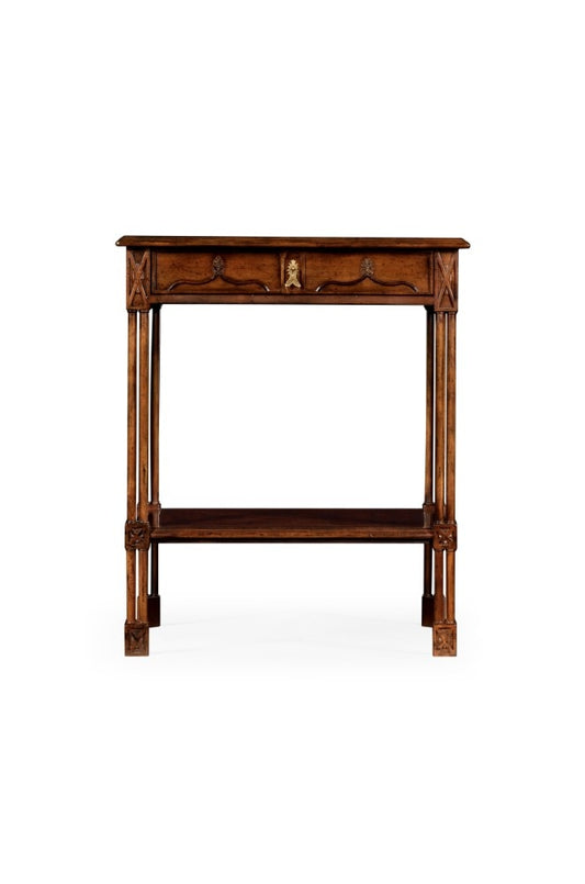 Jonathan Charles Fine Furniture - Tribeca Chippendale Gothic Rectangular Side Table - 493497-DCW veiw 2