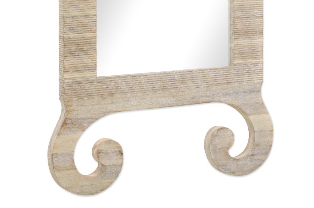 Jonathan Charles Fine Furniture - William Yeoward Country House Chic Abottsworth Washed Acacia Mirror - 530192-WAA veiw 3