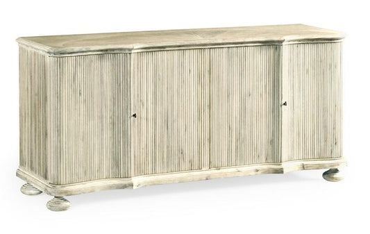 Jonathan Charles Fine Furniture - William Yeoward Country House Chic Belleville Washed Acacia Buffet - 530127-WAA veiw 1