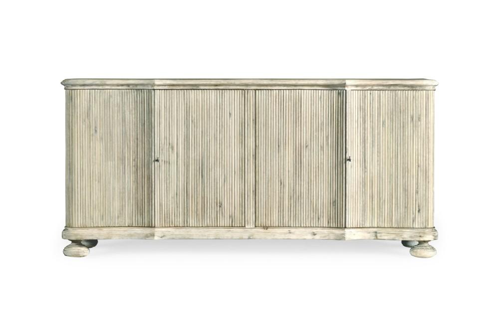 Jonathan Charles Fine Furniture - William Yeoward Country House Chic Belleville Washed Acacia Buffet - 530127-WAA veiw 3
