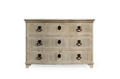 Jonathan Charles Fine Furniture - William Yeoward Country House Chic Bickerton Washed Acacia Commode - 530068-WAA veiw 2