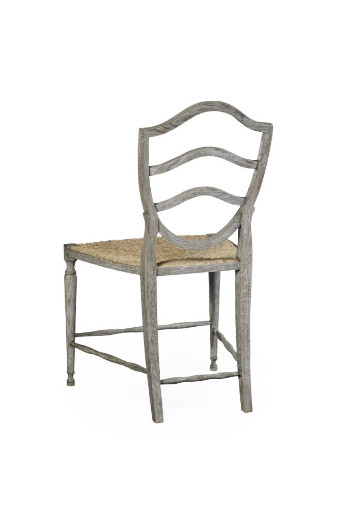 Jonathan Charles Fine Furniture - William Yeoward Country House Chic Bodiam Grey Oak Side Chair - 530000-SC-GYO veiw 3