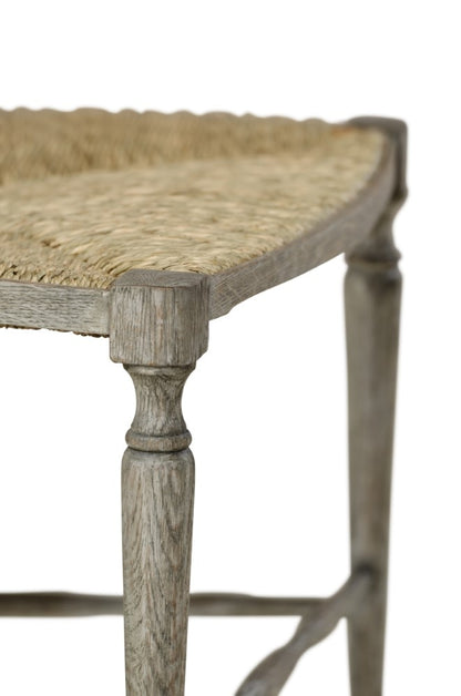 Jonathan Charles Fine Furniture - William Yeoward Country House Chic Bodiam Grey Oak Side Chair - 530000-SC-GYO veiw 4