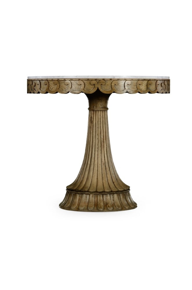 Jonathan Charles Fine Furniture - William Yeoward Country House Chic Dalkeith Washed Oak Table - 530046-WAO veiw 2
