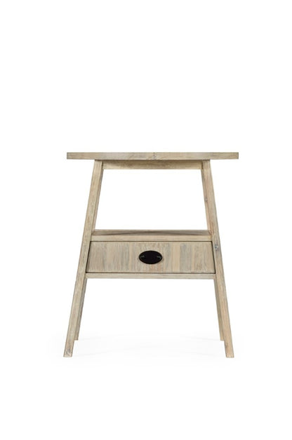 Jonathan Charles Fine Furniture - William Yeoward Country House Chic Lintbury Washed Acacia Side Table - 530124-WAA veiw 2