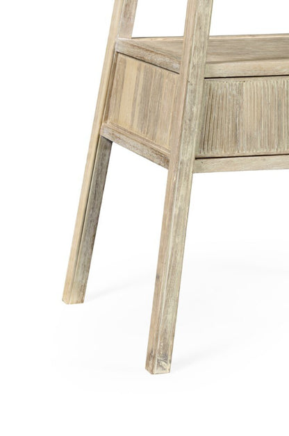 Jonathan Charles Fine Furniture - William Yeoward Country House Chic Lintbury Washed Acacia Side Table - 530124-WAA veiw 5
