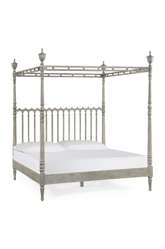 Jonathan Charles Fine Furniture - William Yeoward Country House Chic Morris Grey Oak US King Bed - 530090-USK-GYO veiw 1